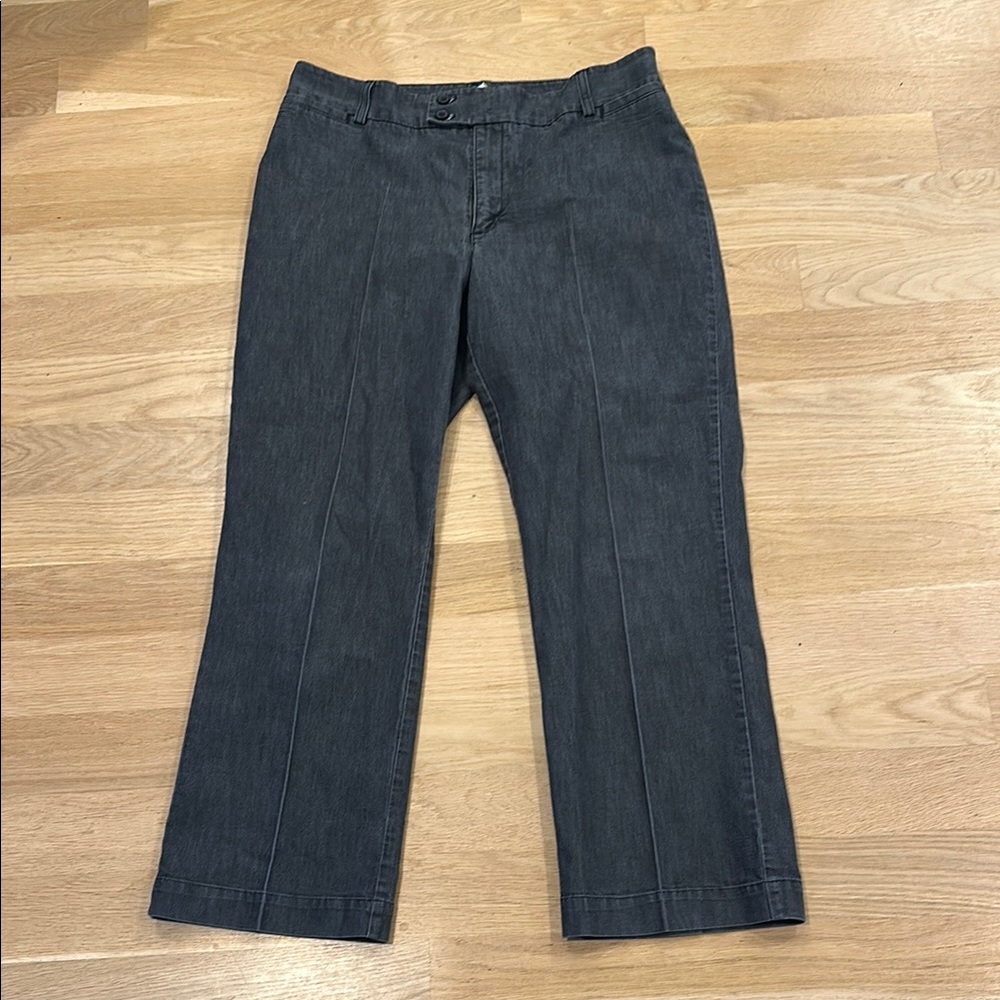 Lee Women's Gray Jeans straight leg 14S